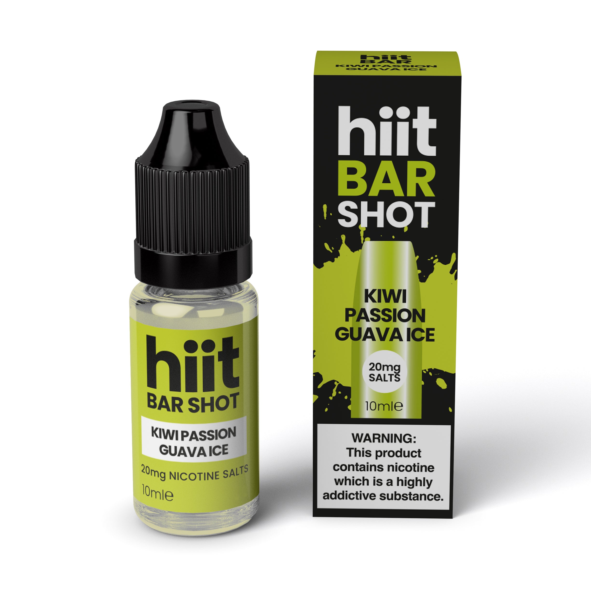 Hiit Bar Shots Kiwi Passion Guava Ice