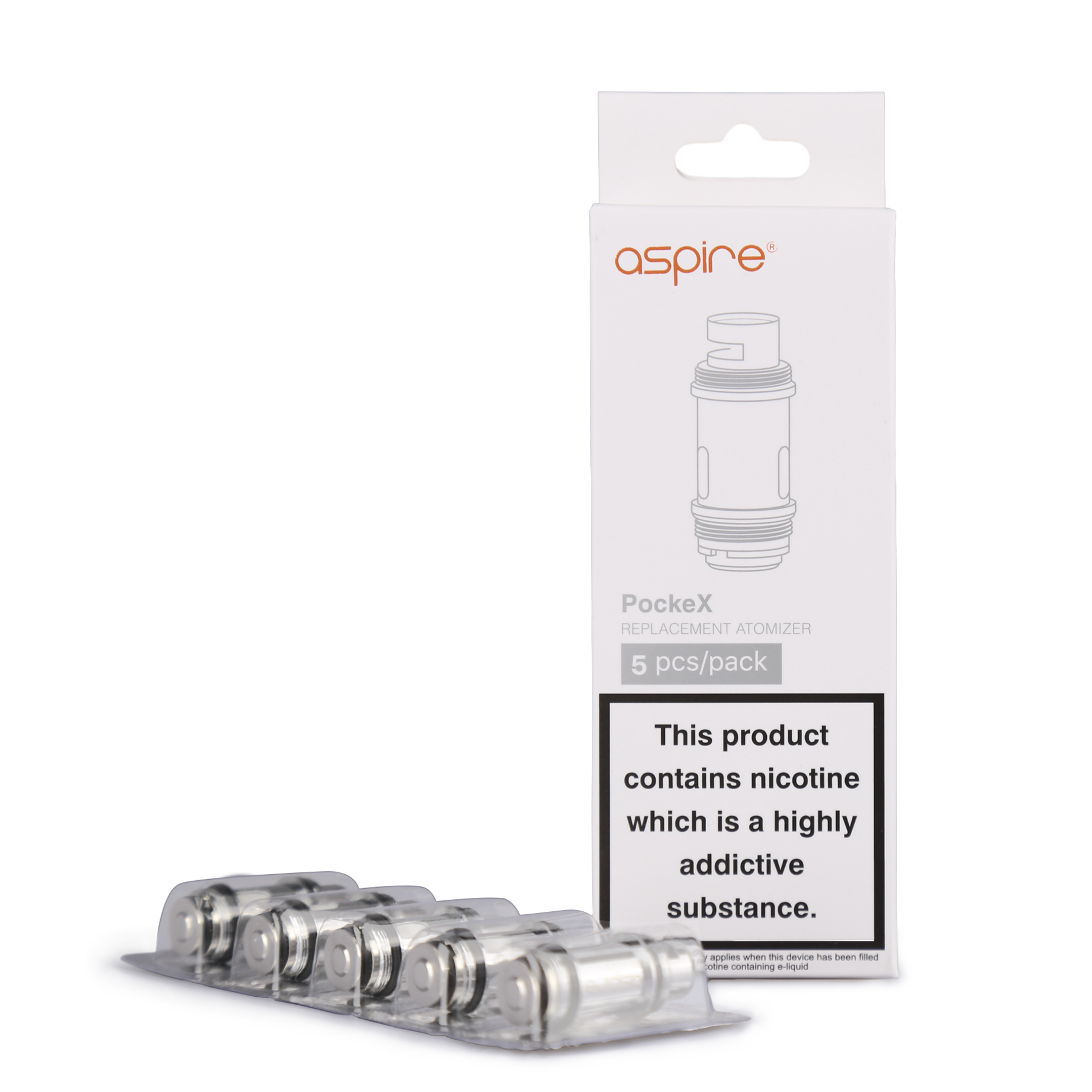 Aspire PockeX Coils
