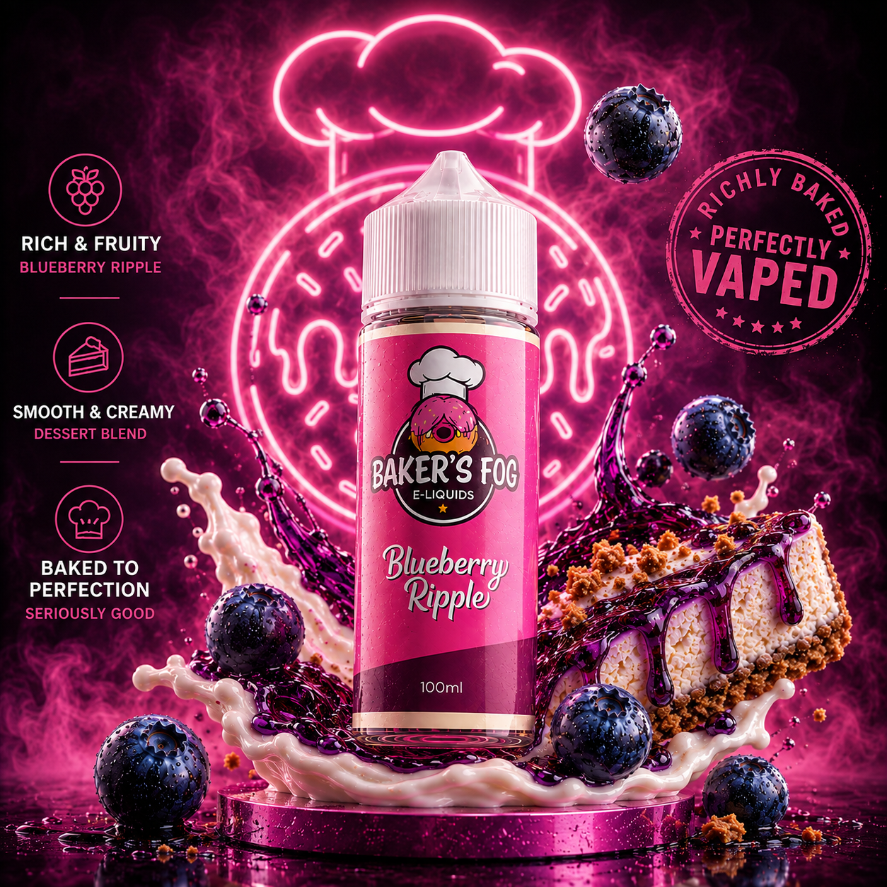 Blueberry Ripple – Short Fill