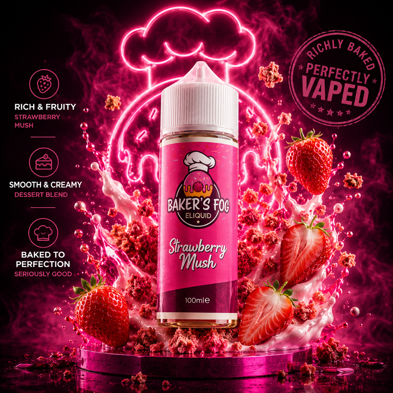 Strawberry Mush – Short Fill