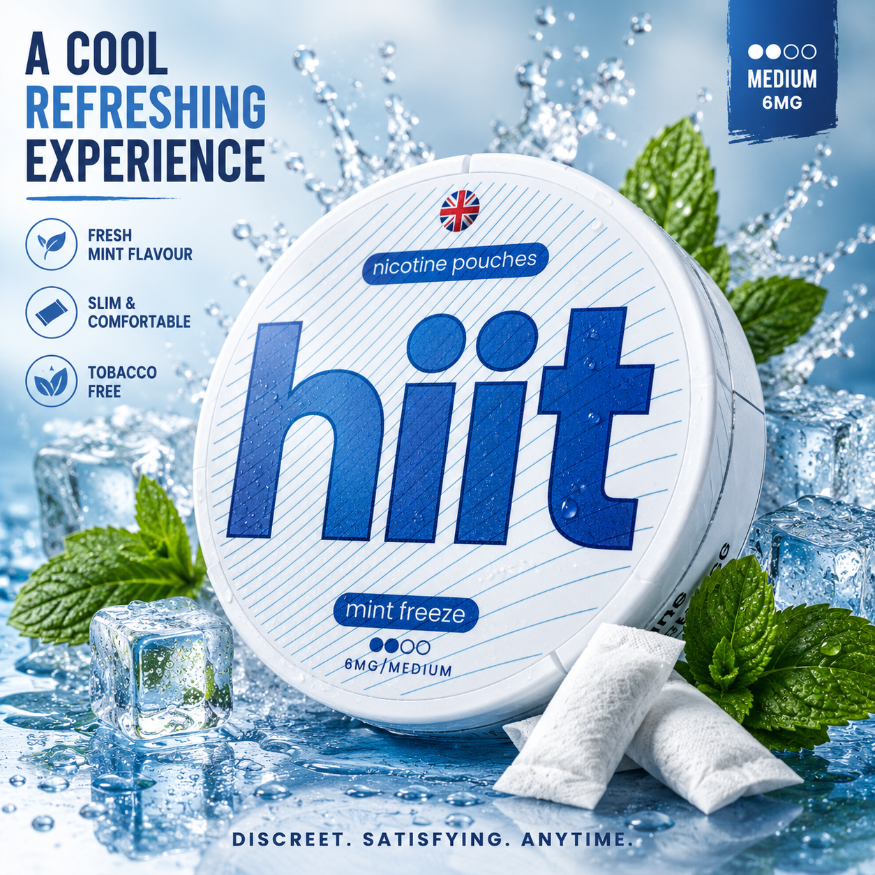 Mint Freeze Nicotine Pouches