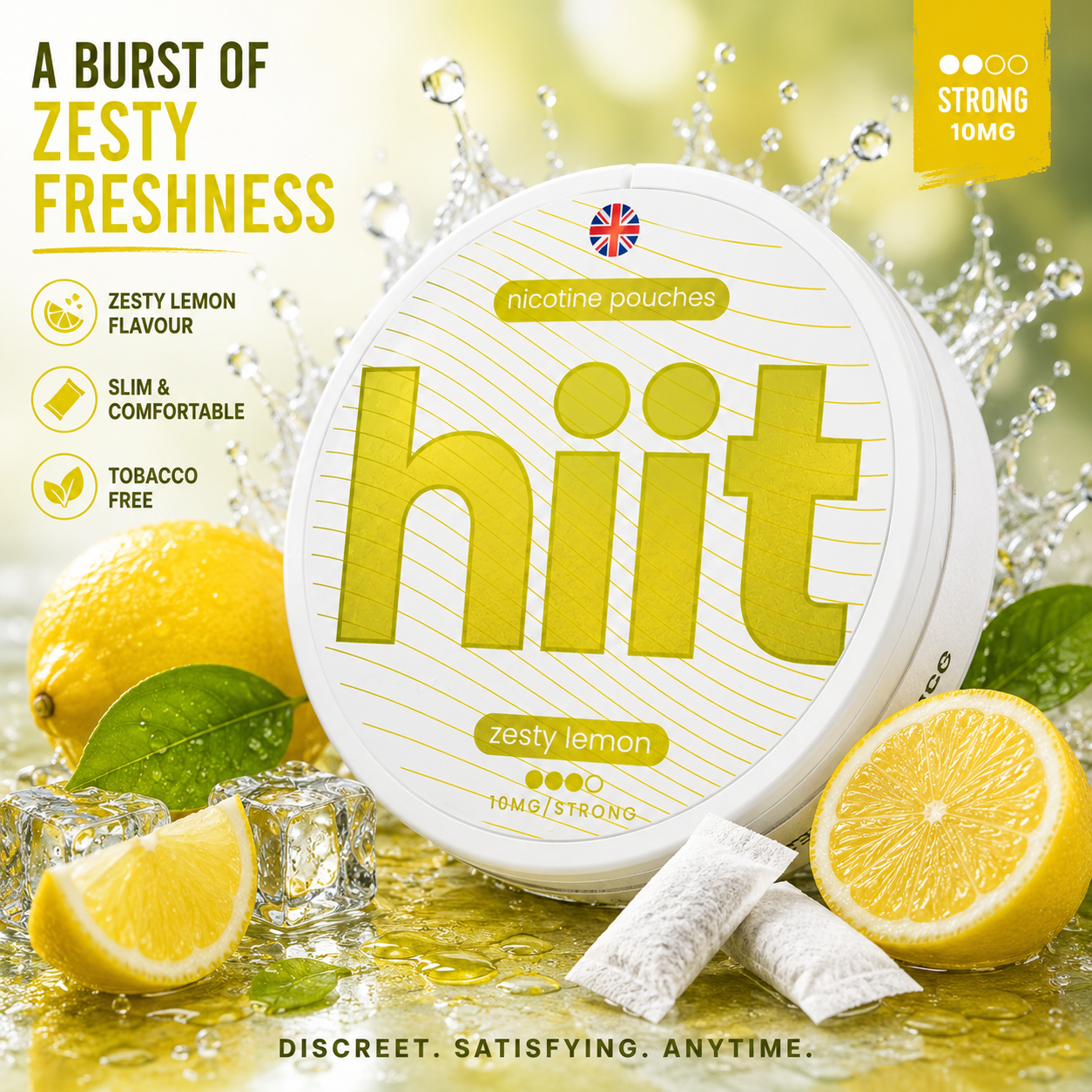 Zesty Lemon Nicotine Pouches