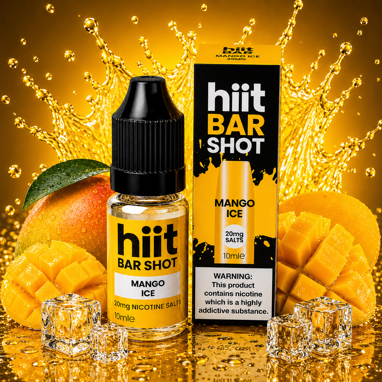 Hiit Bar Shots Mango Ice
