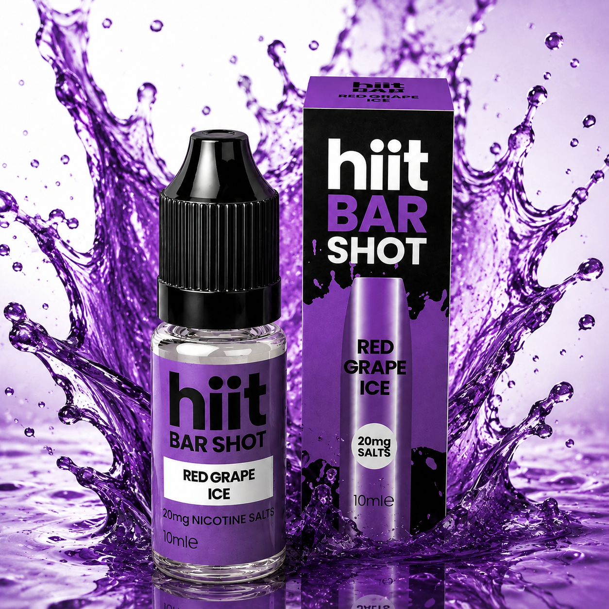 Hiit Bar Shots Red Grape Ice