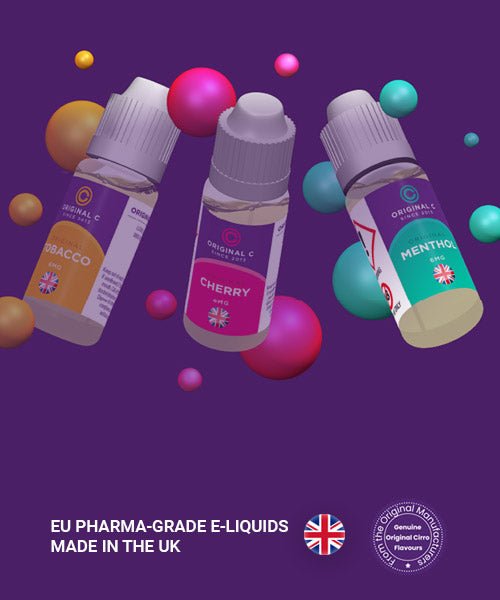 Original Cirro E Liquid Recipes Made in UK 4for3 Offer